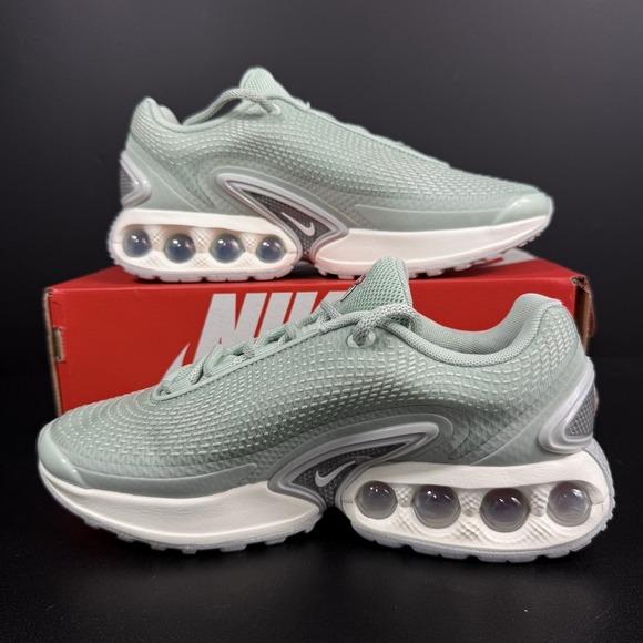Nike Air Max DN Seafoam Metallic Silver Green Sneaker HJ9636-001 Women Size 6.5 - Picture 3 of 13